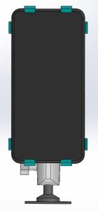 UR1020 - Support Smartphone Samsun Xcover 7 pour billetique Matawan Ubi - Vue 3D face